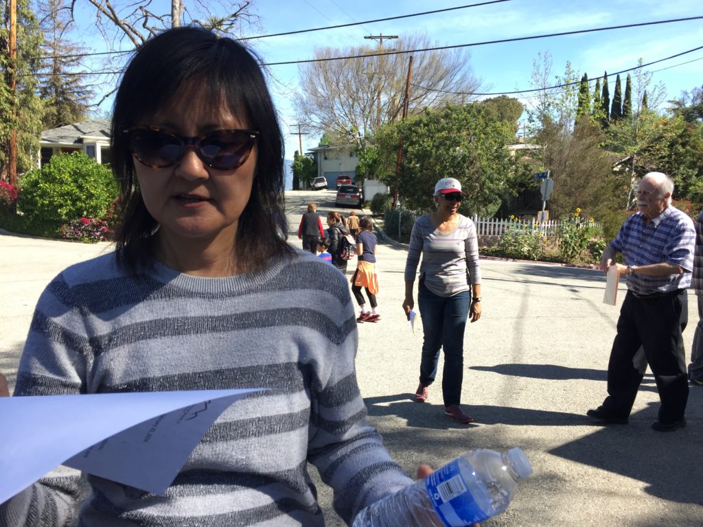 Sharal helping at one of our Preparedness Drills